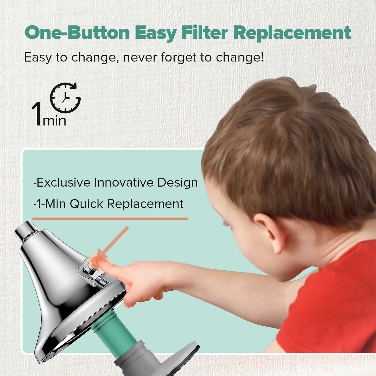 Shower Filter Replacement Cartridge for Filtered Shower Head - 2 Pack Multi Stage Water Softener Filters for Hard Water - Remove Chlorine and Harmful Substances